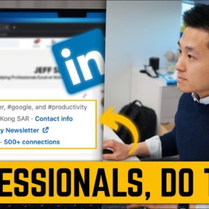 5 ESSENTIAL LinkedIn Profile Tips for Working Professionals!