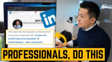 5 ESSENTIAL LinkedIn Profile Tips for Working Professionals!