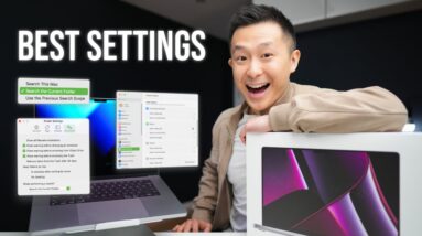 FIRST 18 THINGS TO DO | New Macbook Pro!