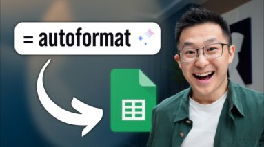 10 INCREDIBLE things Google Sheets can do Right Now!